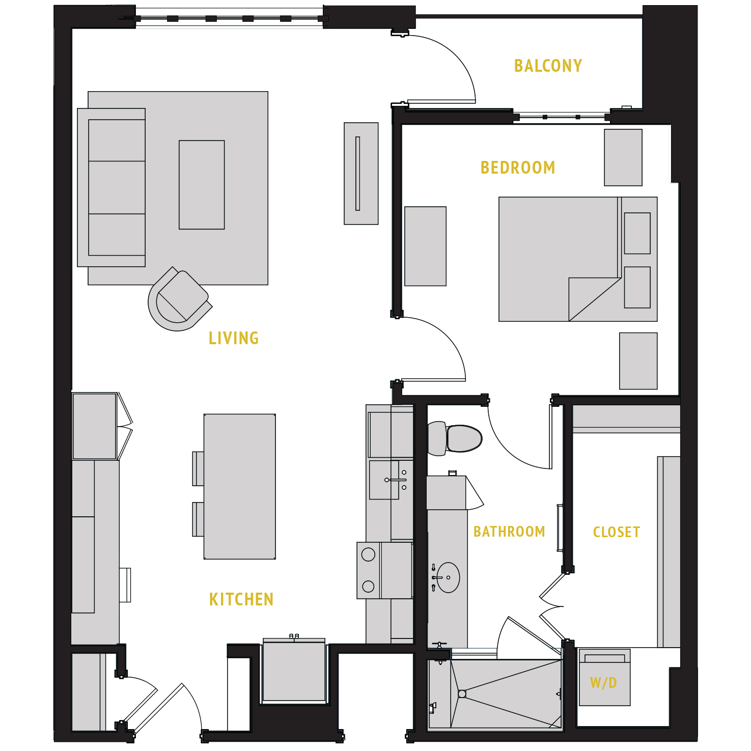 Studio, 1, & 2 Bedroom Apartments in Deep Ellum The Case Building